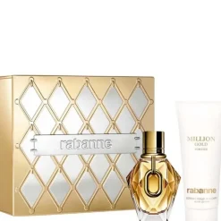 Coffrets Pour Elle|Coffret Parfum Femme>RABANNE Million Gold for Her                Coffret Eau de Parfum et Lotion Corps