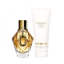 Coffrets Pour Elle|Coffret Parfum Femme>RABANNE Million Gold for Her                Coffret Eau de Parfum et Lotion Corps
