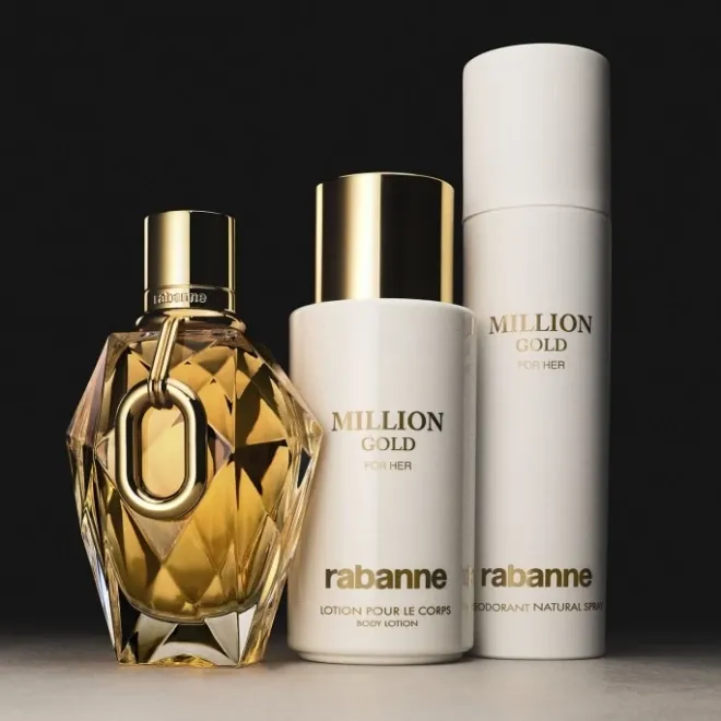 Gamme Complémentaire Parfumée>RABANNE Million Gold for Her Lotion pour le Corps