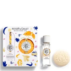 Coffrets Pour Lui|Coffrets Pour Elle>Roger&Gallet Bois d'Orange                Coffret Eau Parfumée Bienfaisante - Savon Parfumé