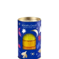 Coffrets Pour Lui|Coffrets Pour Elle>Roger&Gallet Coffret 3 Savons Bienfaisants 100g                Néroli - Bois d'Orange - Fleur d'Osmanthus