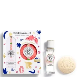 Coffrets Pour Elle|Coffret Parfum Femme>Roger&Gallet Fleur de Figuier                Coffret Eau Parfumée Bienfaisante - Savon Parfumé
