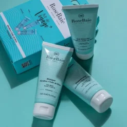 Coffrets Pour Lui|Coffrets Pour Elle>RoseBaie Paris Kit de Voyage Kératine x Ricin                Coffret Soin Corps et Cheveux