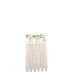 Accessoire Soin>Samsar Lime en verre Blanche avec Strass                14,5 cm