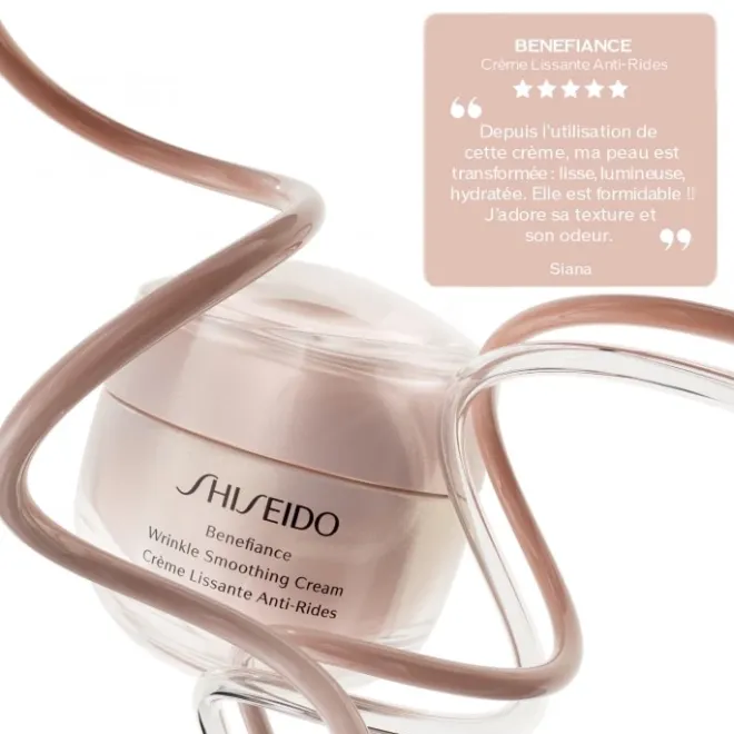 Soin Jour & Nuit>SHISEIDO Benefiance Crème Lissante Anti-Rides