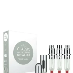 Accessoire Parfum>Travalo                Coffret Vaporisateur de Sac Rechargeable silver