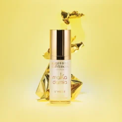 Coffrets Pour Elle|Huile & Soin Spécifique>Urban Keratin Makadamia                Pochette Huile Pailletée et Brosse Dorée