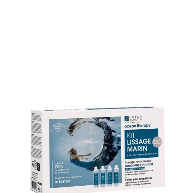 Coffrets Pour Lui|Coffrets Pour Elle>Urban Keratin Ocean Therapy Mini Kit Lissage Marin