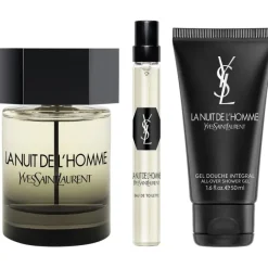 Coffrets Pour Lui|Coffret Parfum Homme>YVES SAINT LAURENT La Nuit de L'Homme                Coffret Eau de Toilette - Fête des Pères